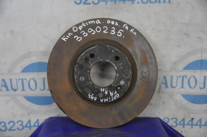 Тормозной диск передний KIA OPTIMA JF 15-20 2016 Седан 2.4 51712-4C000 Б/У