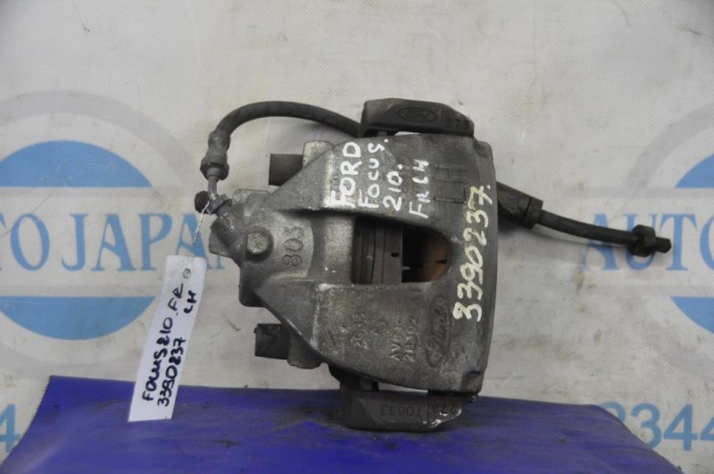 Суппорт тормозной передний левый FORD FOCUS 10-18 CV6Z-2B121-A Б/У