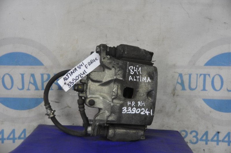 Суппорт тормозной передний правый NISSAN ALTIMA L33 12-18 2015 L33 2.5 41001-3TA0A Б/У