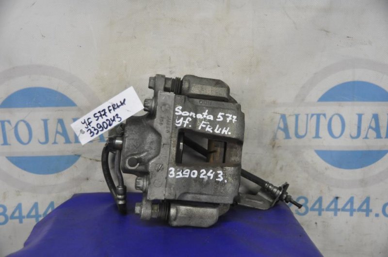 Суппорт тормозной передний левый HYUNDAI SONATA YF 10-14 58110-3Q100 Б/У