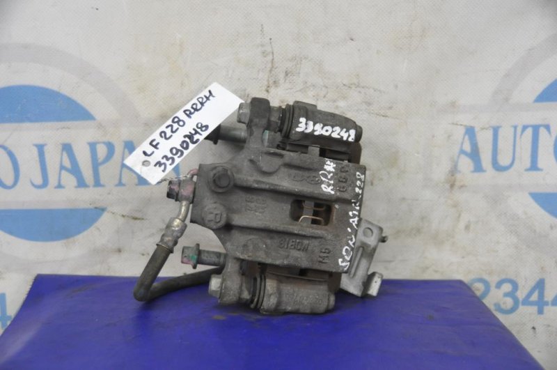 Суппорт тормозной задний правый HYUNDAI SONATA LF 2014- 2016 Седан 2.4 58230-C1150 Б/У