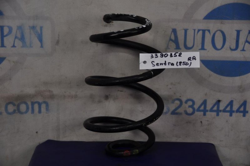 Запчасть пружина задней подвески NISSAN SENTRA B17 12-21 2013 Седан 1.8 55020-3SH0C Б/У Пружина задней подвески NISSAN SENTRA B17 12-21 2013 Седан 1.8 55020-3SH0C Б/У