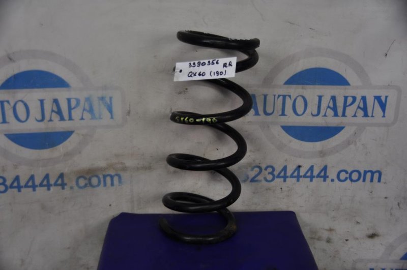 Пружина задней подвески INFINITI QX60/JX35 12-20 2015 Внедорожник 3.5 55020-3JA0C Б/У