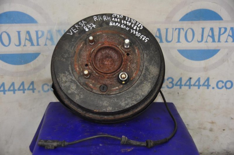 Тормозной барабан NISSAN TIIDA/VERSA C11 04-11 43206-ET00A Б/У