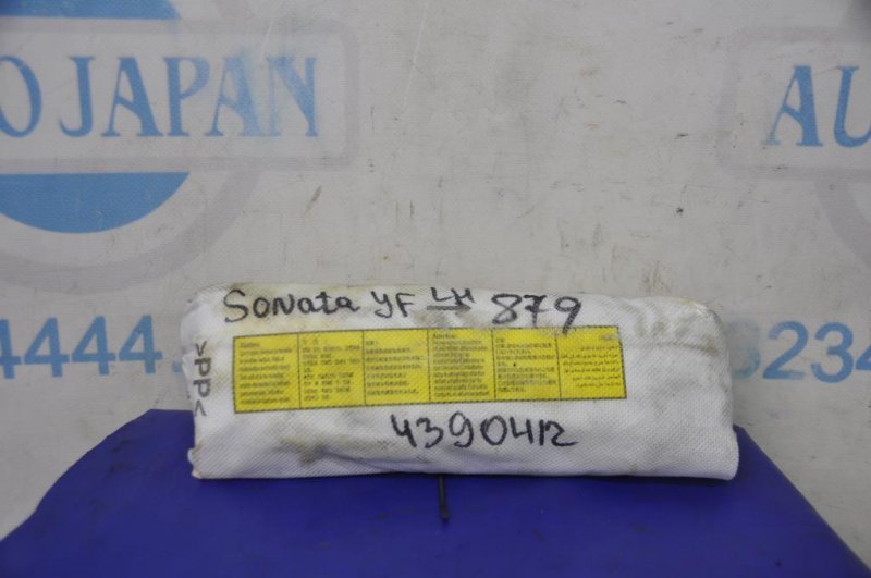 Запчасть подушка безопасности в сиденье левая HYUNDAI SONATA YF 10-14 2011 Седан 2.4 Б/У Подушка безопасности в сиденье левая HYUNDAI SONATA YF 10-14 2011 Седан 2.4 Б/У