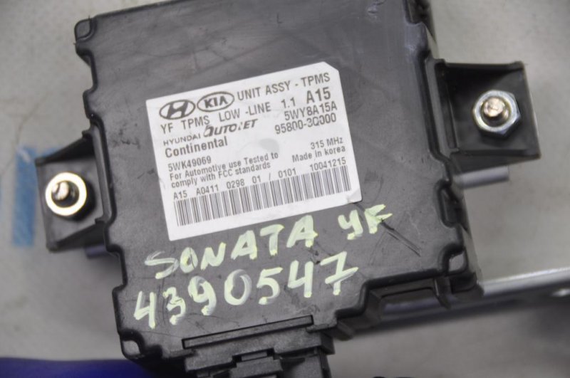 Блок управления дав.в шинах SONATA YF 10-14