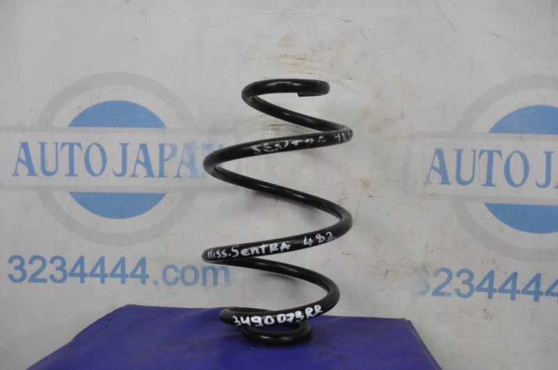 Пружина задней подвески NISSAN SENTRA B17 12-21 2016 Седан 1.8 55020-3SH0C Б/У