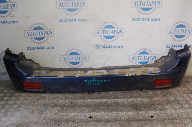 Бампер задний MITSUBISHI PAJERO SPORT 96-09 2001 Внедорожник 3.0 MR230295 Б/У