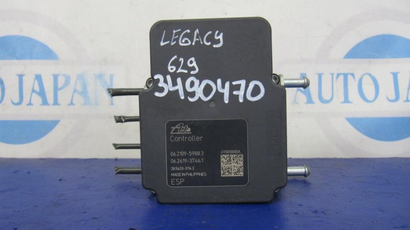 Блок ABS SUBARU LEGACY 09-15 BM 2011 Седан 2.5 EJ253 27596AJ00D Б/У