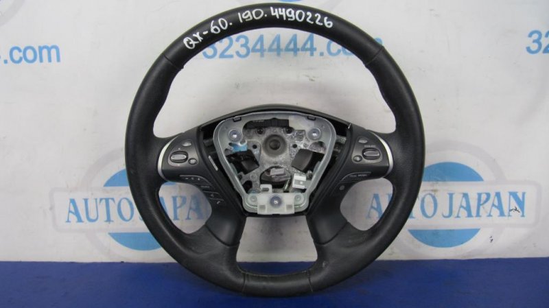 Запчасть руль INFINITI QX60/JX35 12-20 2015 Внедорожник 3.5 48430-9NA1A Б/У Руль INFINITI QX60/JX35 12-20 2015 Внедорожник 3.5 48430-9NA1A Б/У