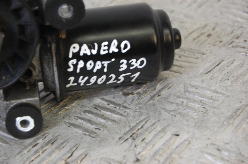 Моторчик стеклоочистителя передний PAJERO SPORT 96-09 2001 Внедорожник 3.0