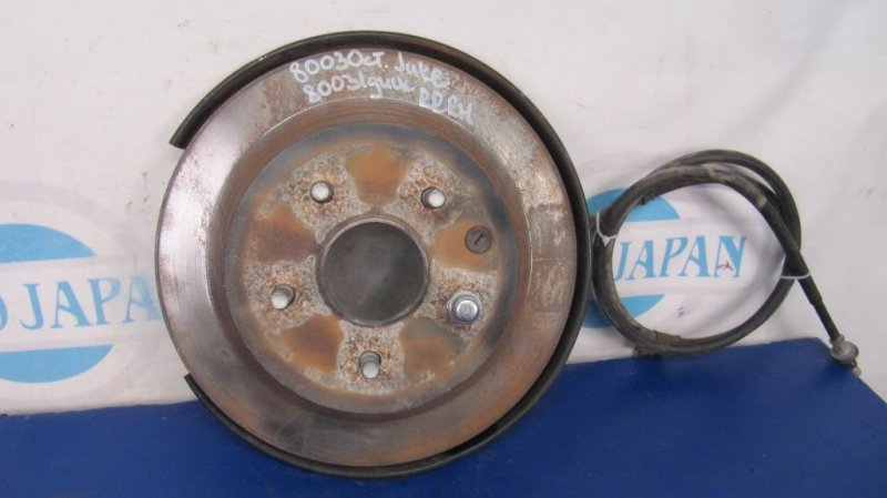 Тормозной диск задний NISSAN JUKE 10-19 43206-9W000 Б/У