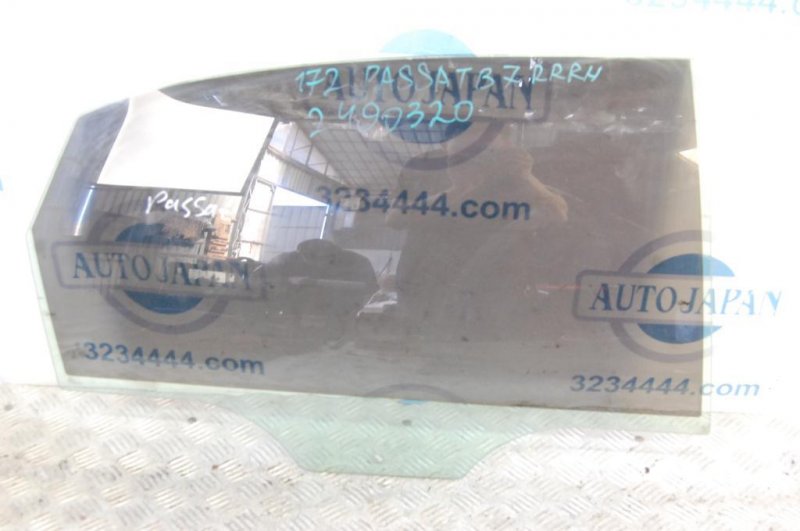 Запчасть стекло двери заднее правое VOLKSWAGEN PASSAT B7 11-15 2013 A32 2.5 CBUA 561 845 026 A Б/У Стекло двери заднее правое VOLKSWAGEN PASSAT B7 11-15 2013 A32 2.5 CBUA 561 845 026 A Б/У
