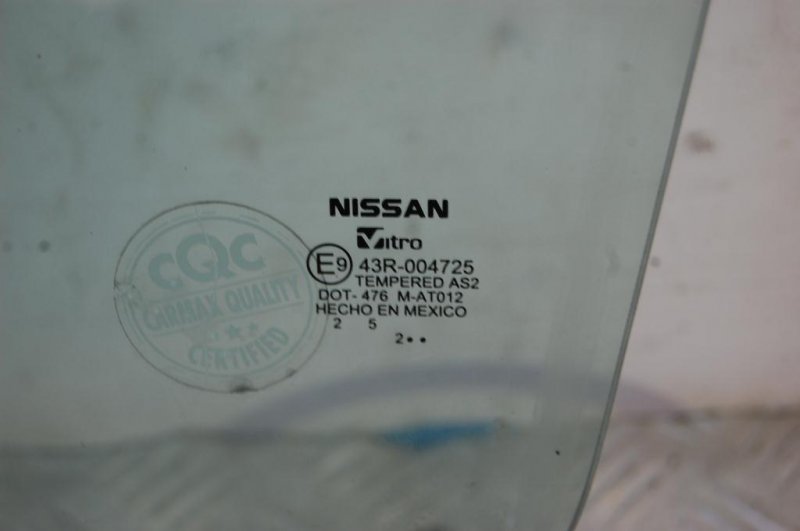 Стекло двери переднее левое NISSAN SENTRA B17 12-21 Седан 1.8 Стекло двери переднее левое NISSAN SENTRA B17 12-21 Седан 1.8