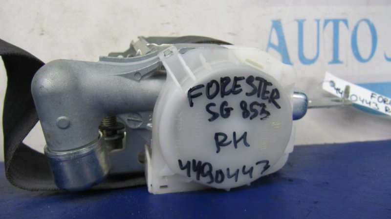 Ремень безопасности передний правый SUBARU FORESTER SG 02-07 Внедорожник 2.5