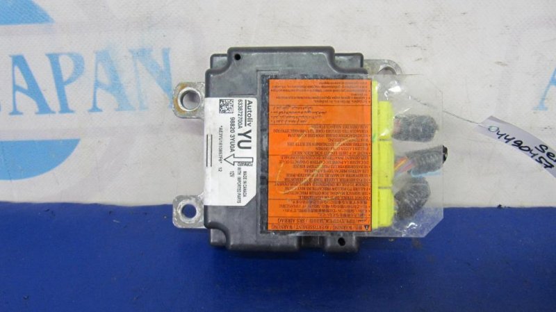 Блок управления AIRBAG NISSAN SENTRA B17 12-21 2016 Седан 1.8 98820-3YU9A Б/У