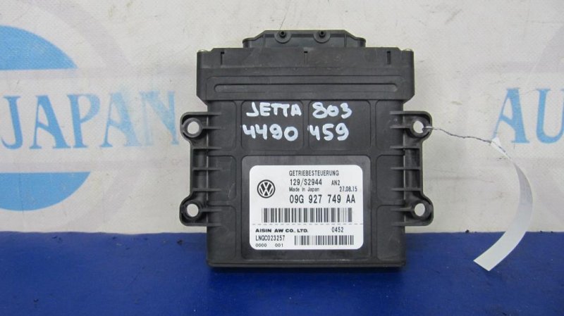 Блок управления АКПП VOLKSWAGEN JETTA USA 10-17 09G 927 749 A Б/У