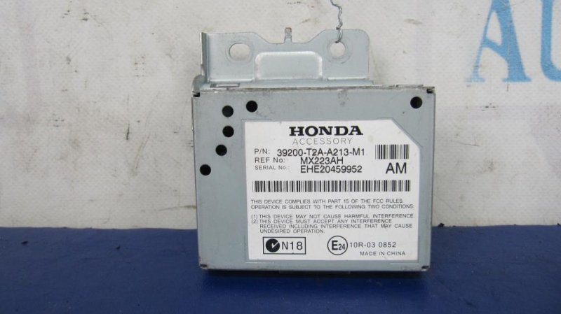 Запчасть блок электронный HONDA ACCORD CR 13-18 2015 Седан 2.4 39200-T2A-A21 Б/У Блок электронный HONDA ACCORD CR 13-18 2015 Седан 2.4 39200-T2A-A21 Б/У