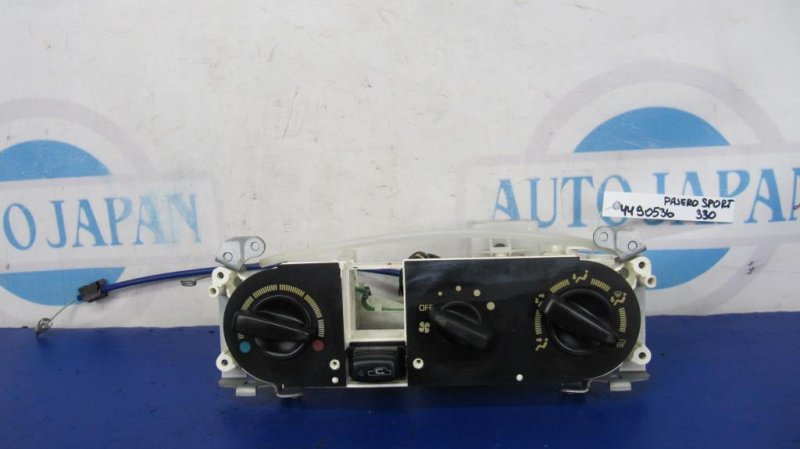Блок управления печкой MITSUBISHI PAJERO SPORT 96-09 2001 Внедорожник 3.0 MR460759 Б/У