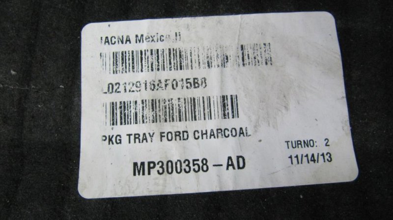 Полка багажника FUSION 14-