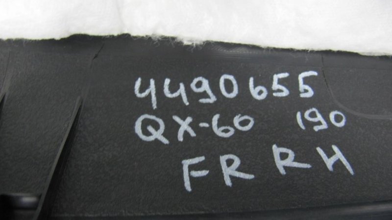 Карта двери передняя правая QX60/JX35 12-20 2015 Внедорожник 3.5