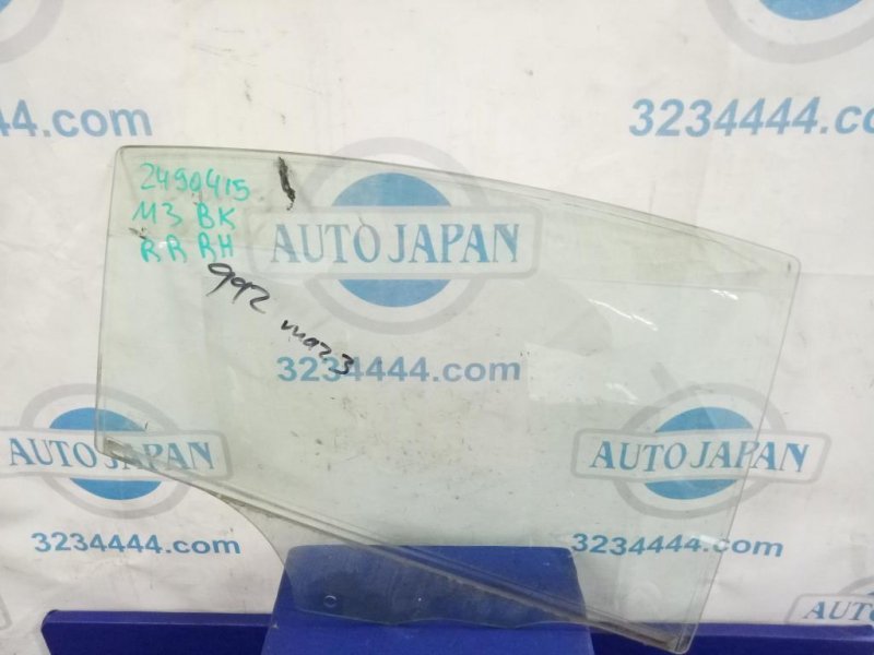 Стекло двери заднее правое MAZDA 3 BK 03-08 2006 Седан 2.0 BN8V-72-511B Б/У