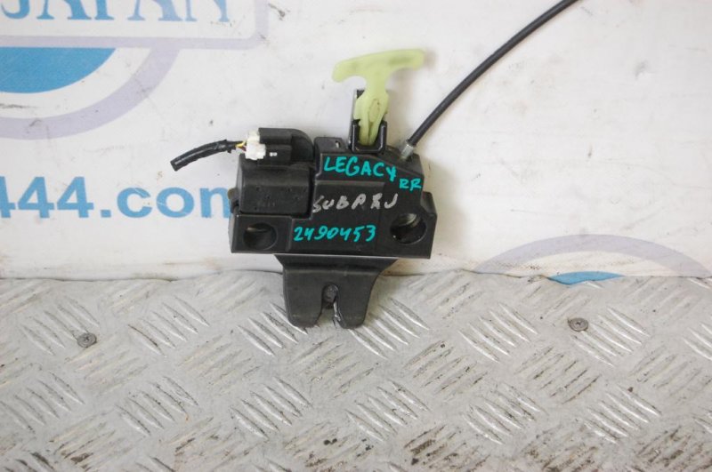 Замок крышки багажника SUBARU LEGACY 09-15 BM 57530AJ00A Б/У