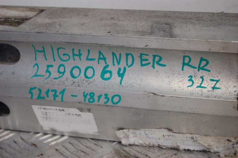 Усилитель заднего бампера HIGHLANDER 01-07 2006 ACU20 2.4 2AZFE Усилитель заднего бампера HIGHLANDER 01-07 2006 ACU20 2.4 2AZFE