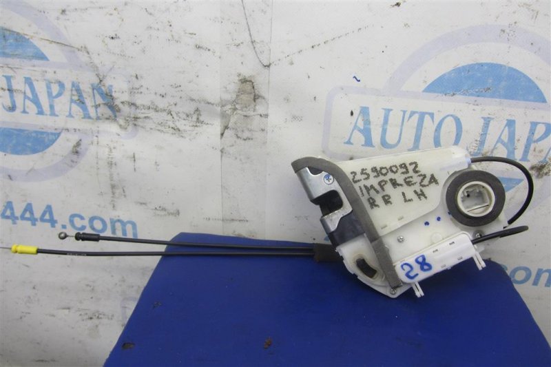 Замок двери задний левый SUBARU IMPREZA 11-17 2015 ХЕТЧБЕК 2.0 61035FJ012 Б/У