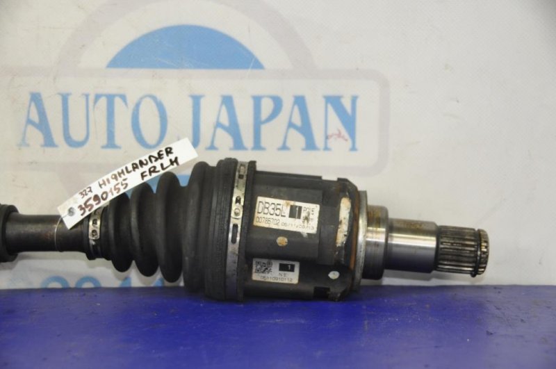 Привод передний левый HIGHLANDER 01-07 2006 ACU20 2.4 2AZFE Привод передний левый HIGHLANDER 01-07 2006 ACU20 2.4 2AZFE