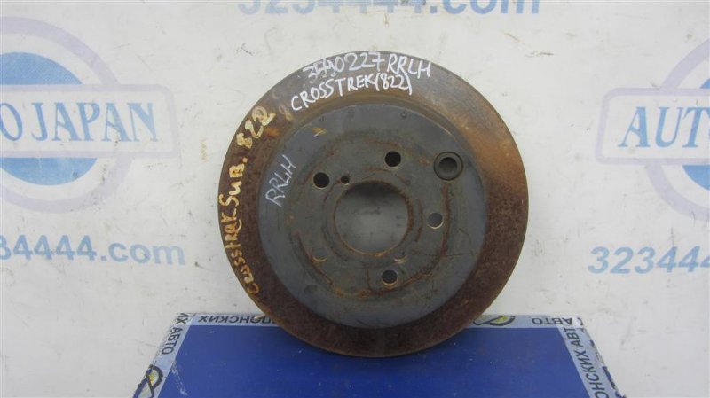 Тормозной диск задний SUBARU CROSSTREK 12-17 2017 Внедорожник 2.0 26700FJ000 Б/У