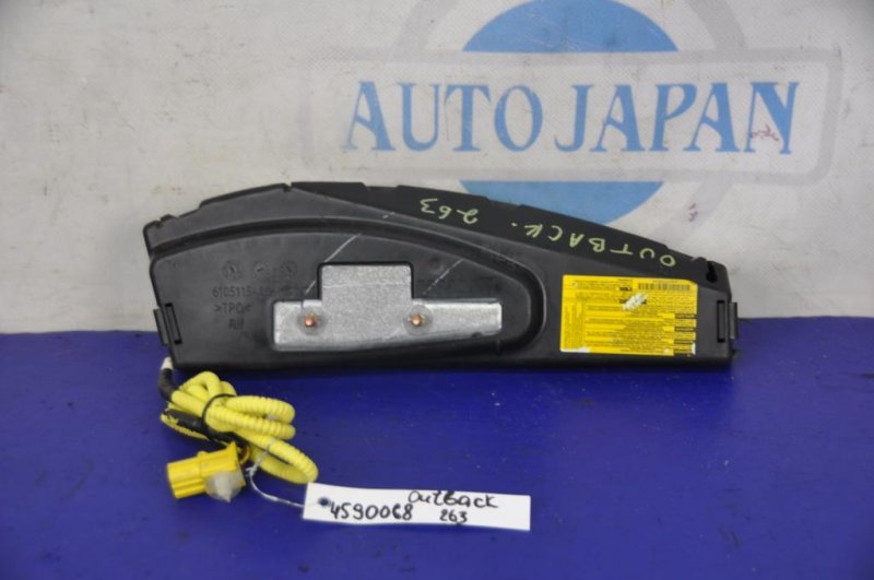 Подушка безопасности в сиденье передняя правая SUBARU OUTBACK 09-14 BR 2012 Внедорожник 2.5 98201AJ02B Б/У