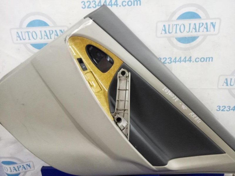 Карта двери задняя правая TOYOTA CAMRY 40 06-11 6763006301B3 Б/У