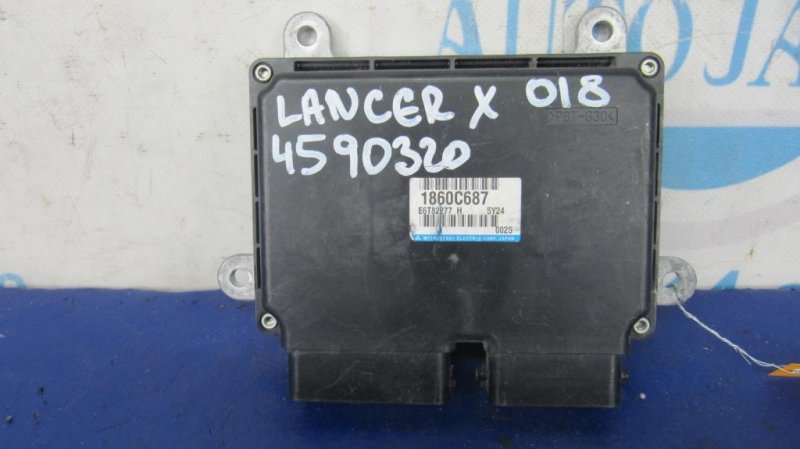 Блок управления двигателем MITSUBISHI LANCER X 10 15-17 2016 Седан 2.0 1860C687 Б/У
