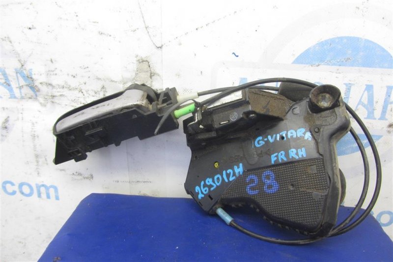 Замок двери передний правый SUZUKI GRAND VITARA 05-15 82210-65J71 Б/У