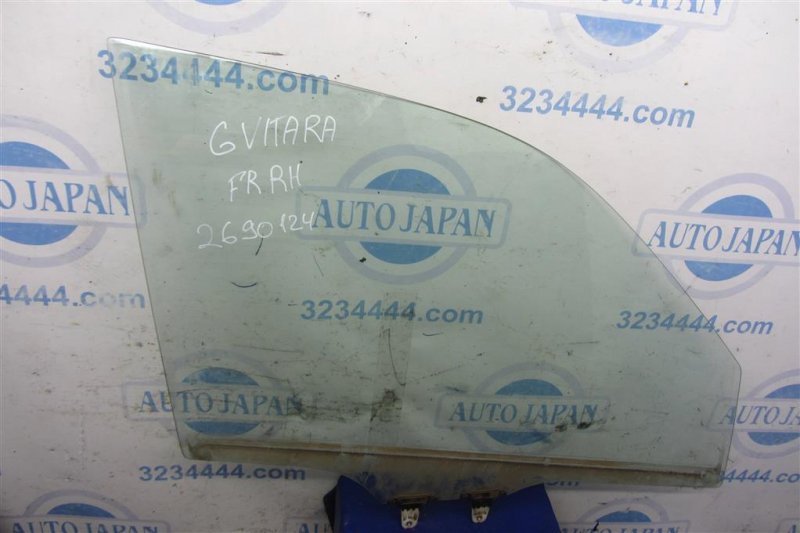 Стекло двери переднее правое SUZUKI GRAND VITARA 05-15 84501-65J00 Б/У