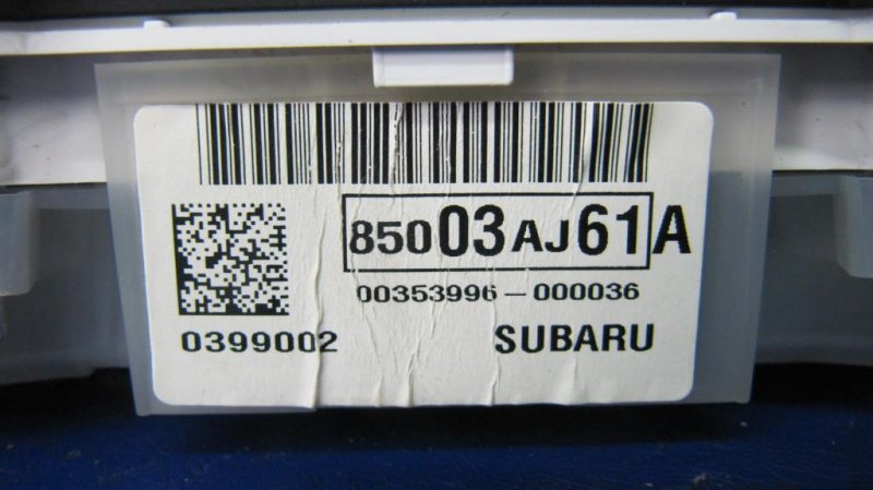 Панель приборов OUTBACK 09-14 BR 2012 Внедорожник 2.5