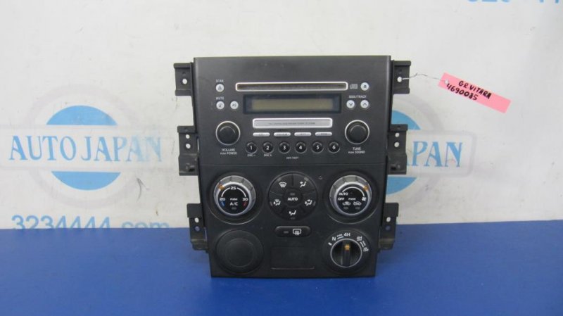 Магнитола SUZUKI GRAND VITARA 05-15 39101-65JS1-ZCA Б/У