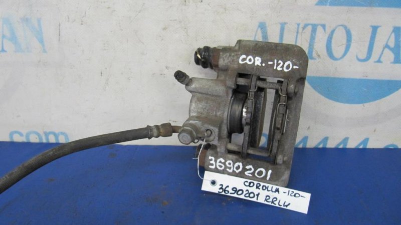 Суппорт тормозной задний левый TOYOTA COROLLA 120 00-07 4775002110 Б/У