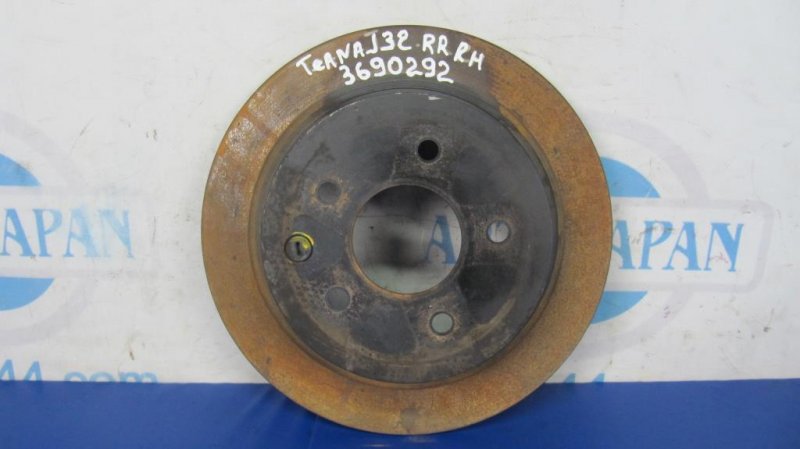 Тормозной диск задний NISSAN TEANA J32 08-14 43206-9W000 Б/У