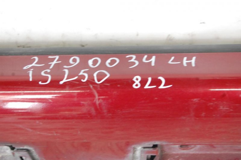 Накладка порога наружная левая IS250/350 05-13 2010 Седан 2.5