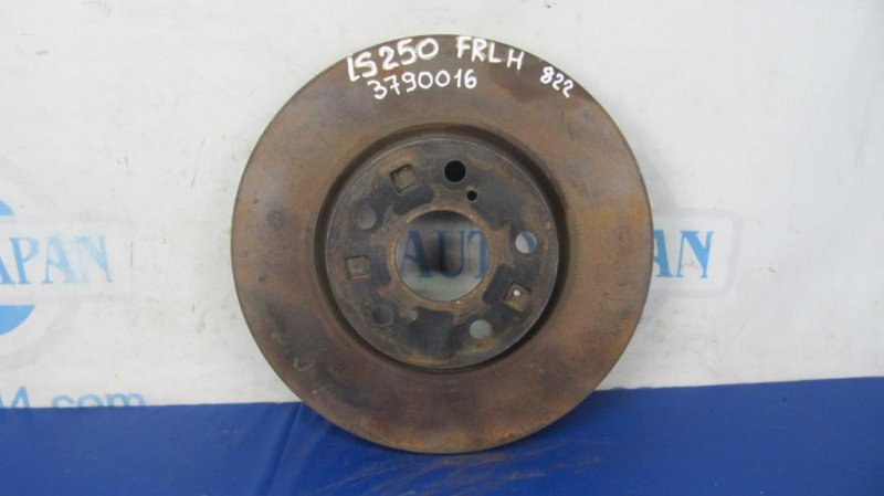 Тормозной диск передний левый LEXUS IS250/350 05-13 2010 Седан 2.5 43516-30010 Б/У