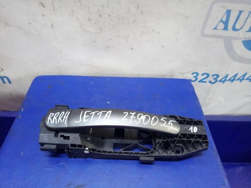 Ручка двери наружная задняя правая VOLKSWAGEN JETTA USA 10-17 5N0 837 205 M GRU Б/У