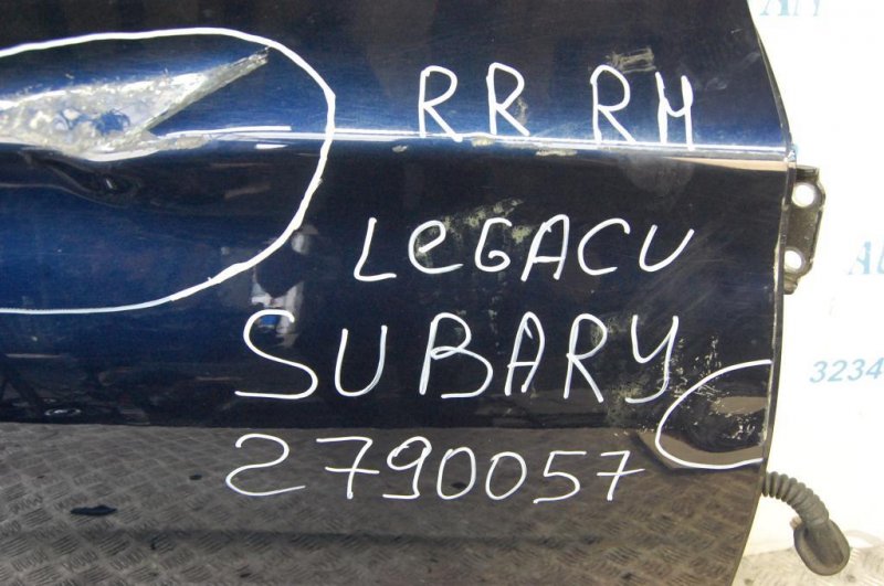 Дверь задняя правая LEGACY BN 14-18 2017 Седан 2.5 Дверь задняя правая LEGACY BN 14-18 2017 Седан 2.5