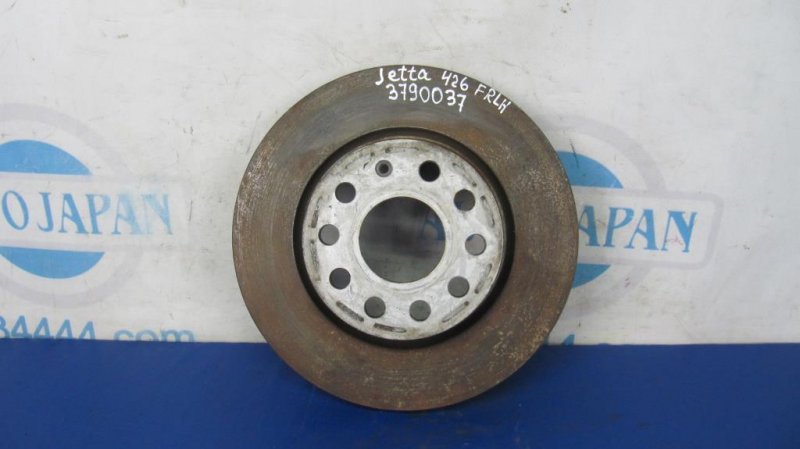 Тормозной диск передний VOLKSWAGEN JETTA USA 10-17 5C0 615 301 D Б/У