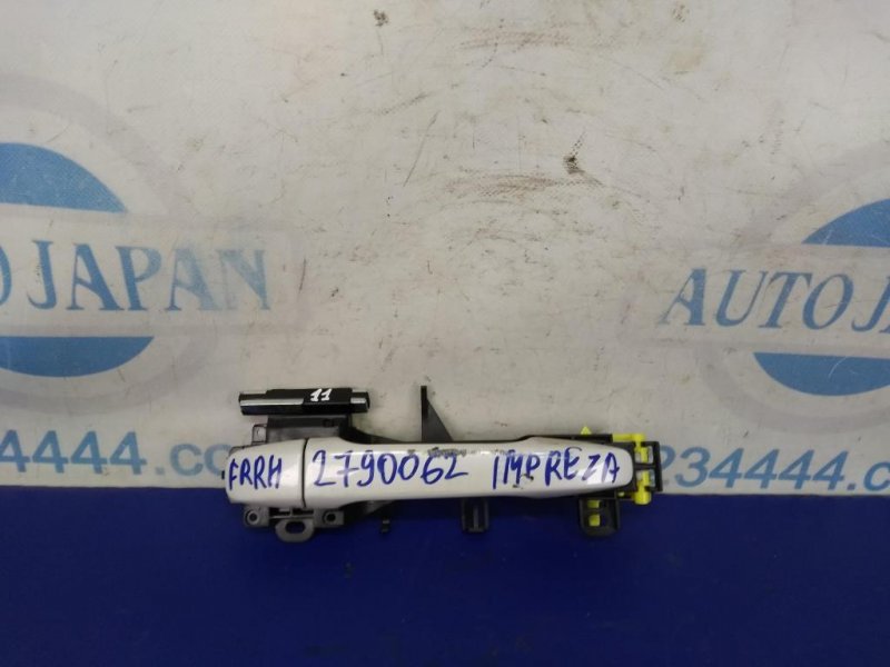 Ручка двери наружная передняя правая SUBARU IMPREZA 11-17 61160FJ000EN Б/У