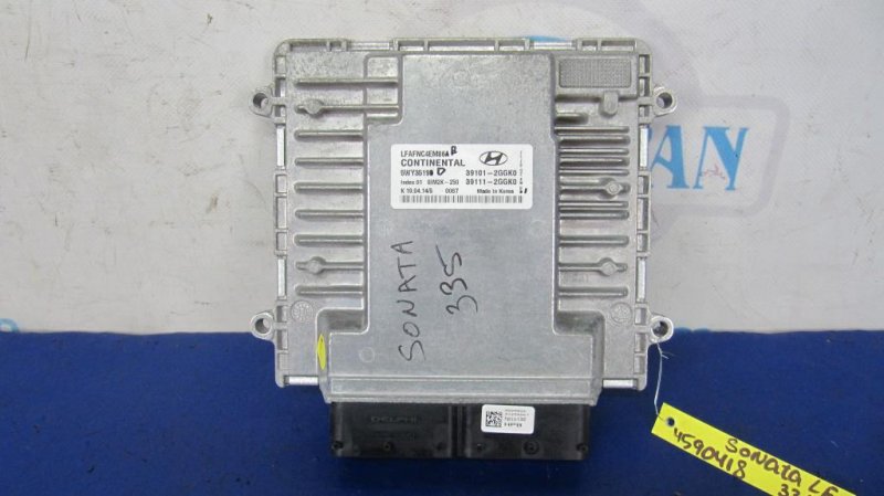 Блок управления двигателем HYUNDAI SONATA LF 2014- 2015 Седан 2.4 39111-2GGK0 Б/У