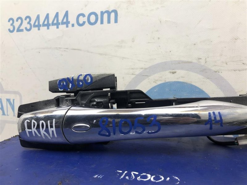 Запчасть ручка двери наружная передняя правая INFINITI QX60/JX35 12-20 Б/У Ручка двери наружная передняя правая INFINITI QX60/JX35 12-20 Б/У