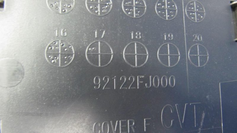 Накладка в салоне CROSSTREK 12-17 2017 Внедорожник 2.0