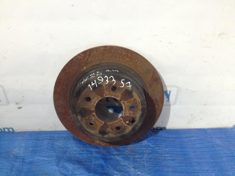 Тормозной диск задний NISSAN ALTIMA L32 07-12 Б/У